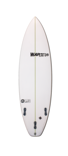 TNT surfboard model bottom