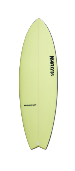 SLINGSHOT surfboard model deck