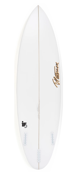 IF-15 surfboard model bottom
