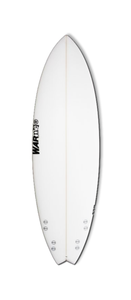 FTR surfboard model deck