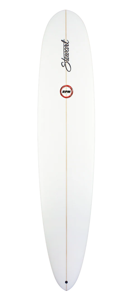 RPM surfboard model deck