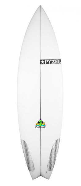 PYZALIEN 2 surfboard model deck