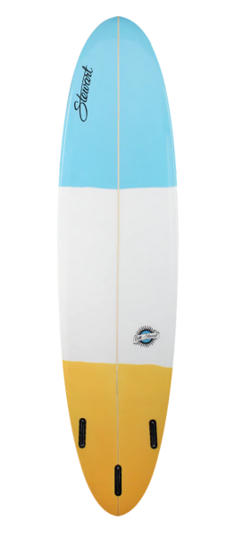 FUNBOARD surfboard model bottom