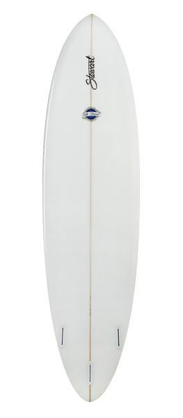 FUNBOARD COMP surfboard model bottom