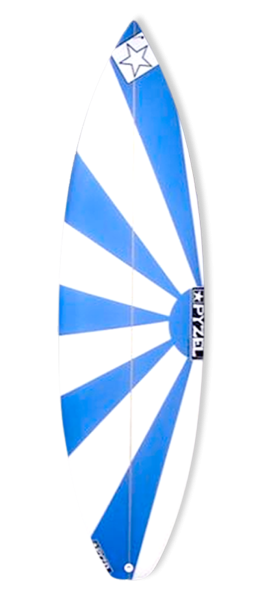INDIE GROM surfboard model deck