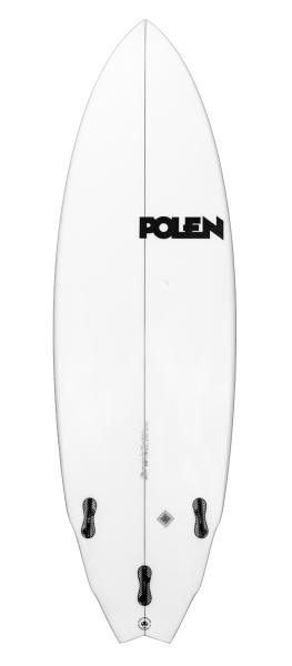 FEATHER (SMALL WAVES) surfboard model bottom