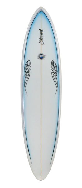 FUNBOARD COMP surfboard model deck