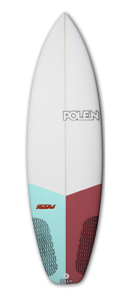 TABLET surfboard model deck