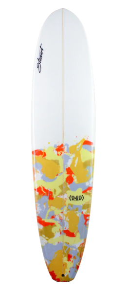 (949) surfboard model deck