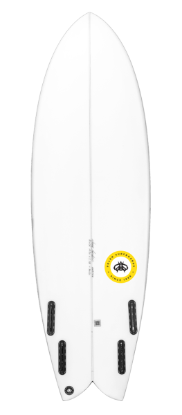 THRASHER surfboard model bottom
