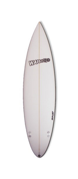 BULLET surfboard model bottom