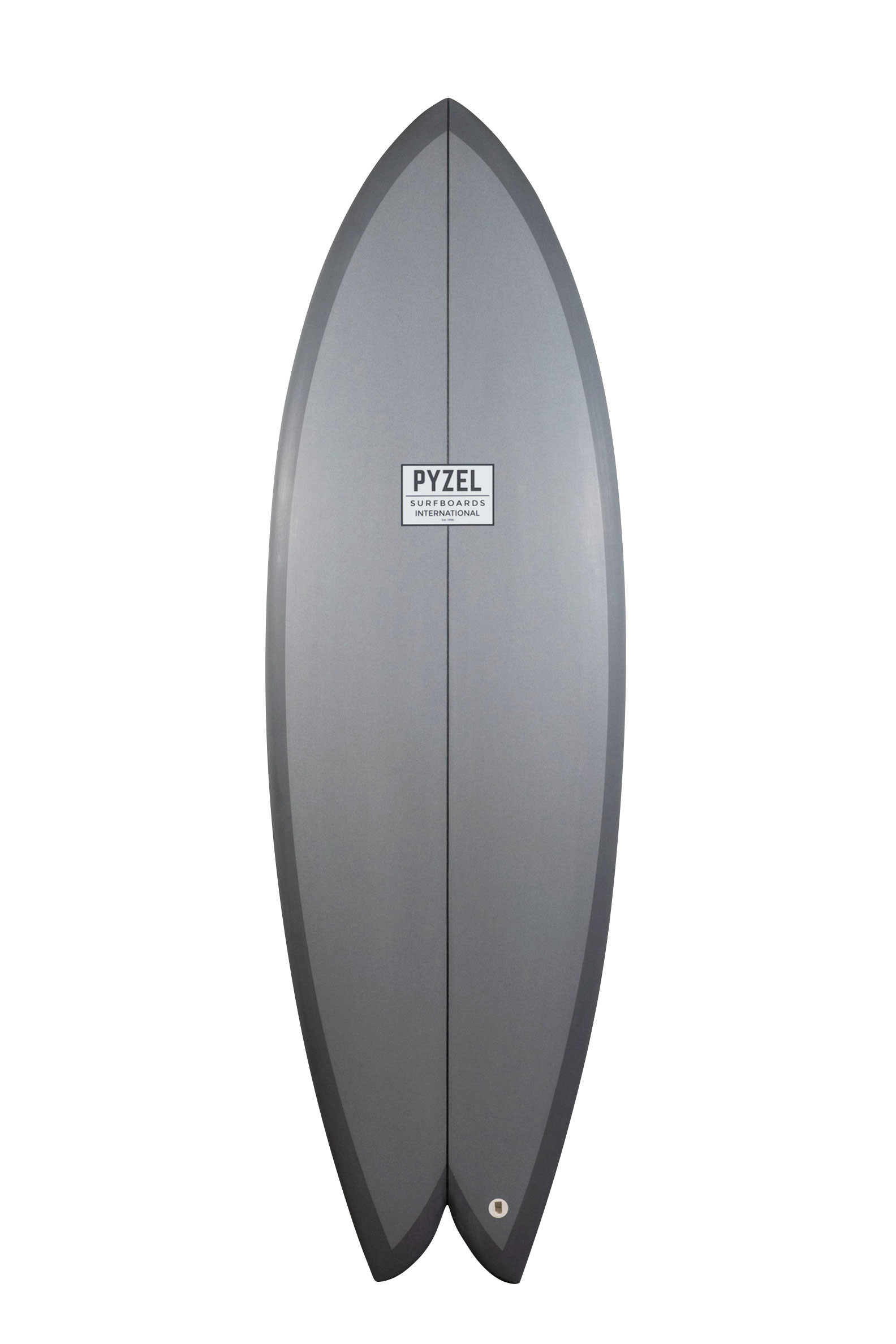 surfboard with black rails