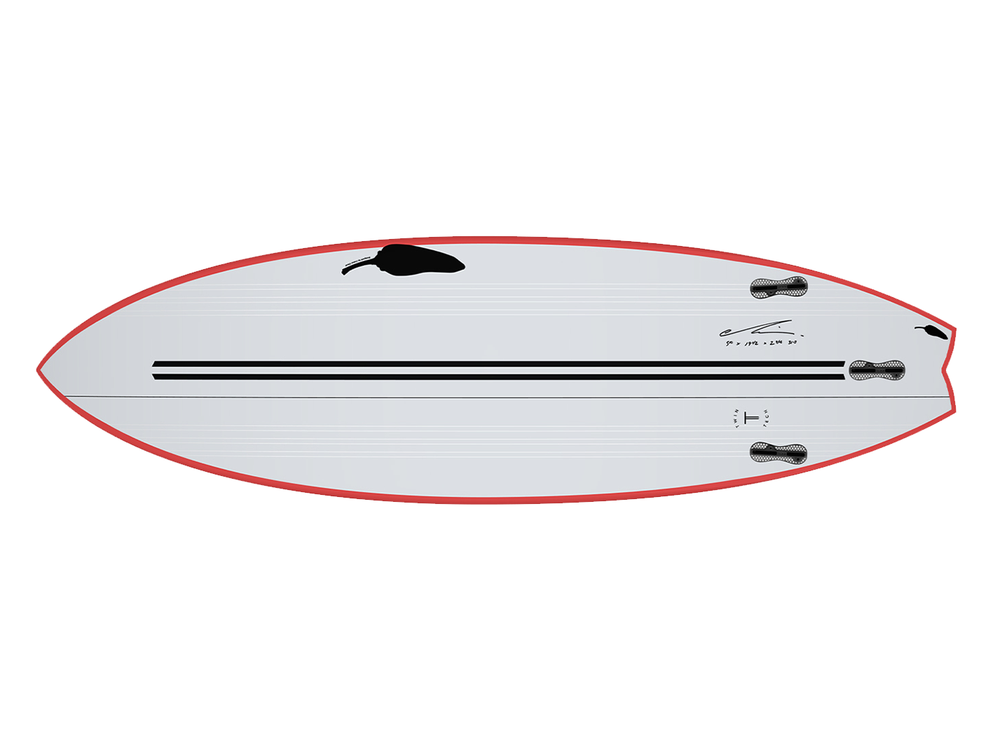 modern blackfish surfboard